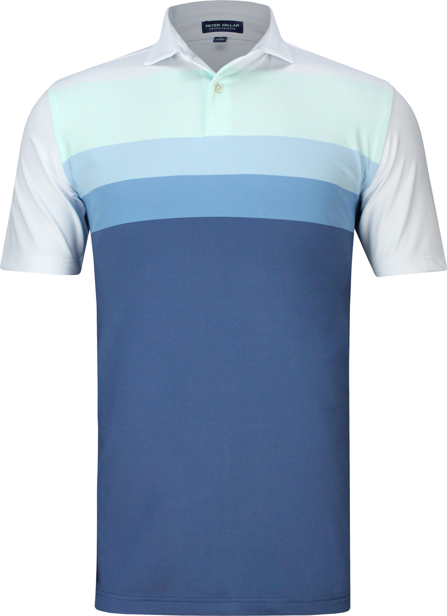 Peter Millar Crown Crafted Cornwell Performance Jersey Golf Shirts